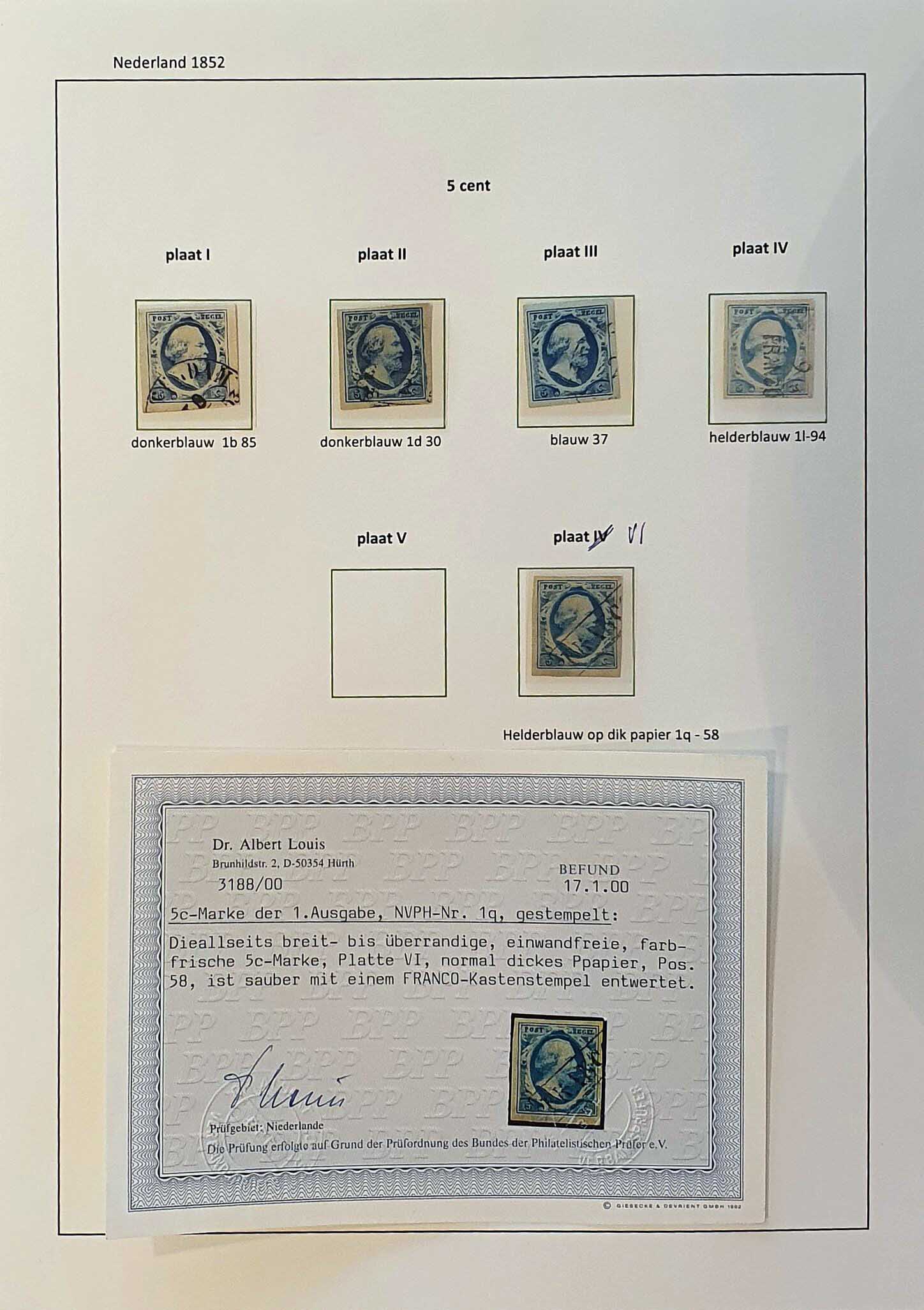Lot 18 - europe Netherlands -  Corinphila Veilingen Auction 254 - Day 1 NEDERLAND EN O.R. IN ALBUMS EN INSTEEKBOEKEN