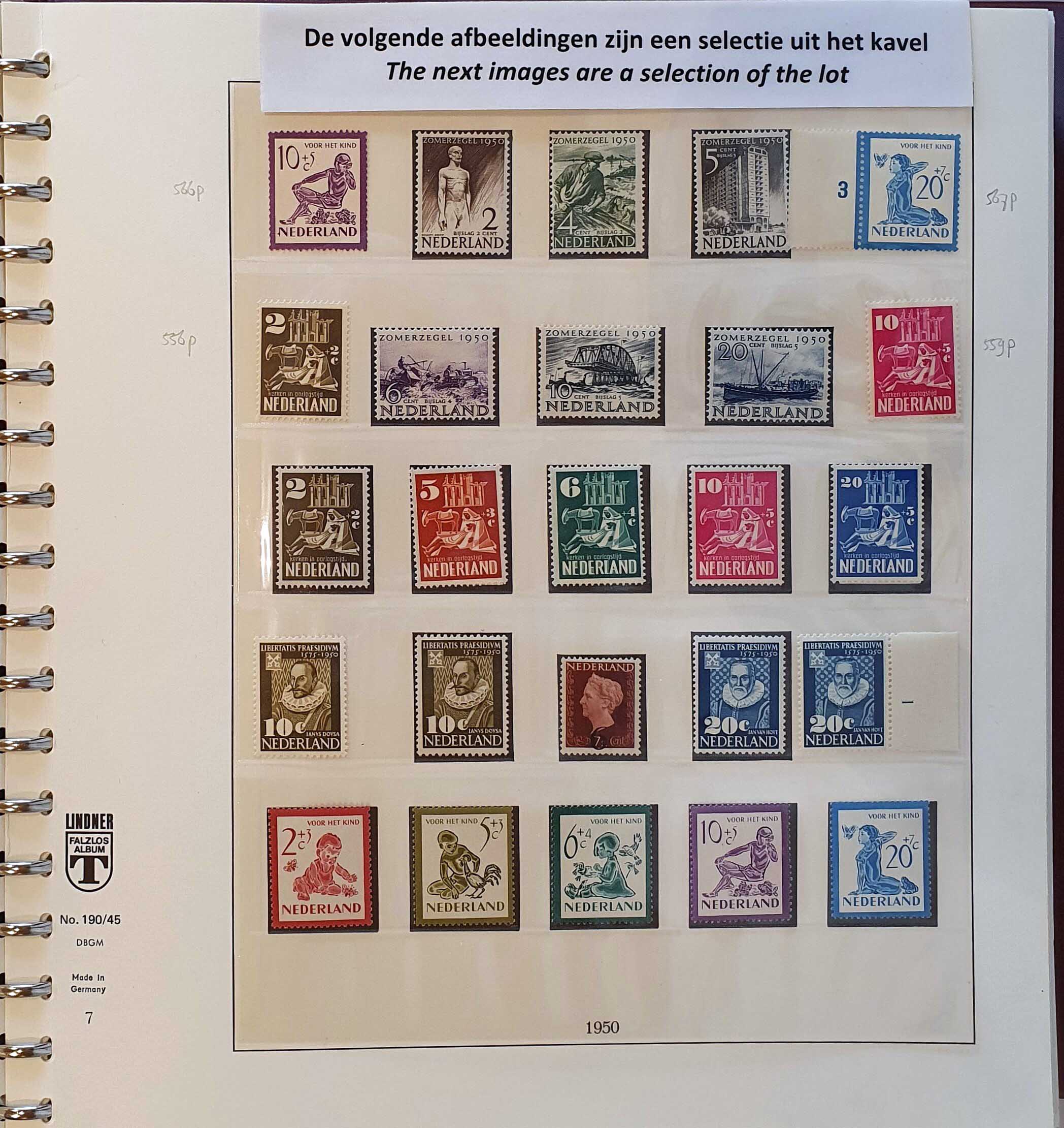 Lot 61 - europe Netherlands - Corinphila Veilingen Auction 254 - Day 1 NEDERLAND EN O.R. IN ALBUMS EN INSTEEKBOEKEN Lot 61 - europe Netherlands - Corinphila Veilingen Auction 254 - Day 1 NEDERLAND EN O.R. IN ALBUMS EN INSTEEKBOEKEN