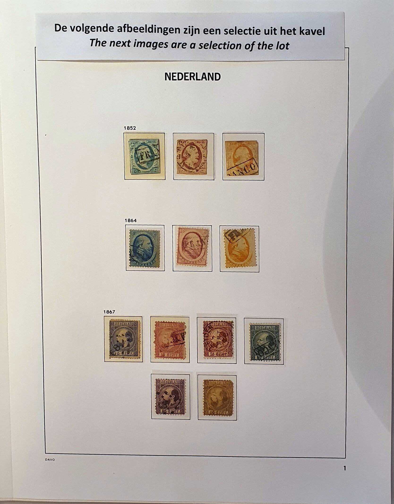 Lot 74 - europe Netherlands - Corinphila Veilingen Auction 254 - Day 1 NEDERLAND EN O.R. IN ALBUMS EN INSTEEKBOEKEN Lot 74 - europe Netherlands - Corinphila Veilingen Auction 254 - Day 1 NEDERLAND EN O.R. IN ALBUMS EN INSTEEKBOEKEN
