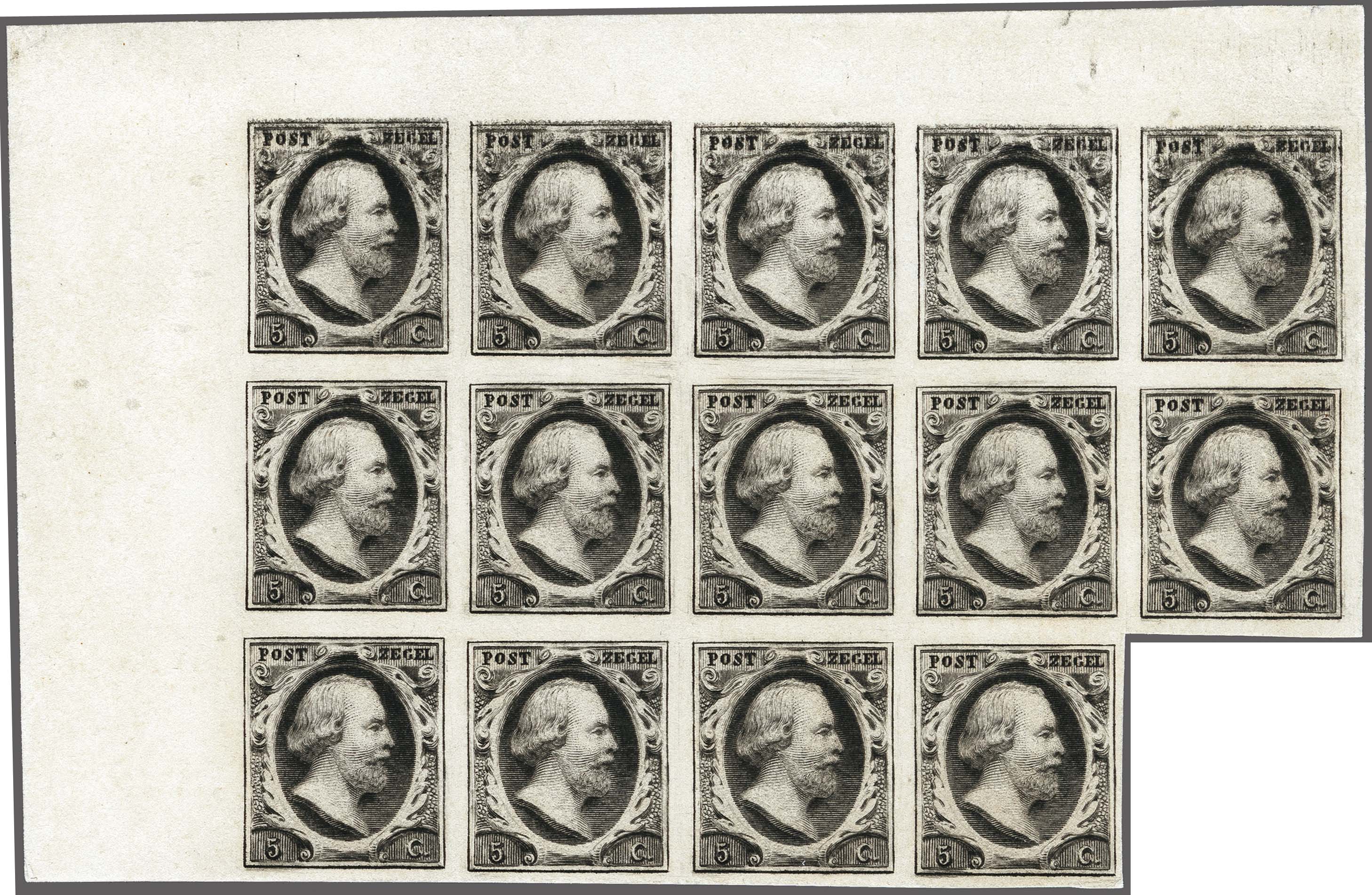 Lot 2154 - Netherlands 1852 King William III - Corinphila Veilingen Auction 254 - Day 3 Nederland Lot 2154 - Netherlands 1852 King William III - Corinphila Veilingen Auction 254 - Day 3 Nederland