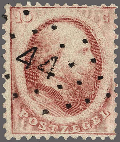 Lot 2254 - cancellations Numeral Cancel - Corinphila Veilingen Auction 254 - Day 3 Nederland Lot 2254 - cancellations Numeral Cancel - Corinphila Veilingen Auction 254 - Day 3 Nederland
