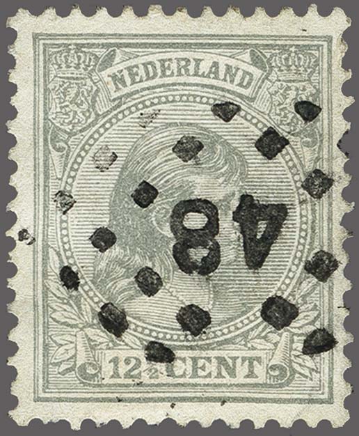Lot 2255 - cancellations Numeral Cancel - Corinphila Veilingen Auction 254 - Day 3 Nederland Lot 2255 - cancellations Numeral Cancel - Corinphila Veilingen Auction 254 - Day 3 Nederland