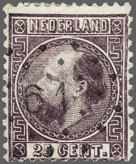 Lot 2257 - cancellations Numeral Cancel - Corinphila Veilingen Auction 254 - Day 3 Nederland Lot 2257 - cancellations Numeral Cancel - Corinphila Veilingen Auction 254 - Day 3 Nederland