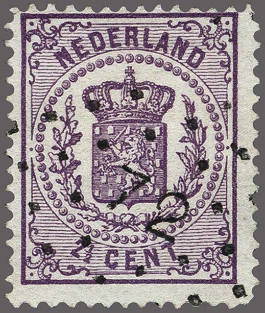 Lot 2259 - cancellations Numeral Cancel - Corinphila Veilingen Auction 254 - Day 3 Nederland Lot 2259 - cancellations Numeral Cancel - Corinphila Veilingen Auction 254 - Day 3 Nederland