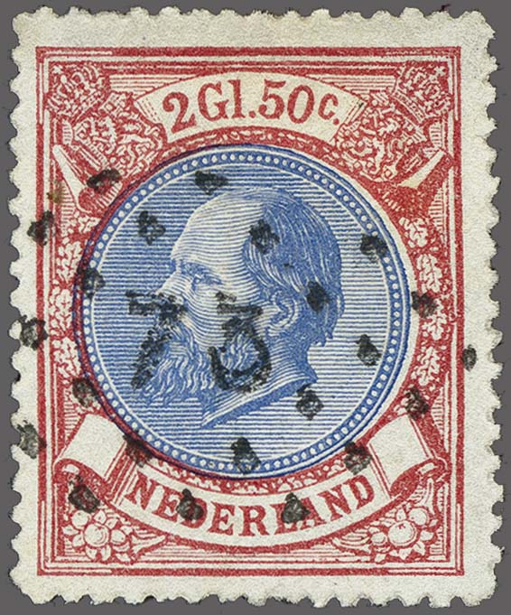 Lot 2260 - cancellations Numeral Cancel - Corinphila Veilingen Auction 254 - Day 3 Nederland Lot 2260 - cancellations Numeral Cancel - Corinphila Veilingen Auction 254 - Day 3 Nederland