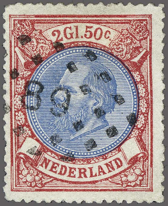 Lot 2266 - cancellations Numeral Cancel - Corinphila Veilingen Auction 254 - Day 3 Nederland Lot 2266 - cancellations Numeral Cancel - Corinphila Veilingen Auction 254 - Day 3 Nederland