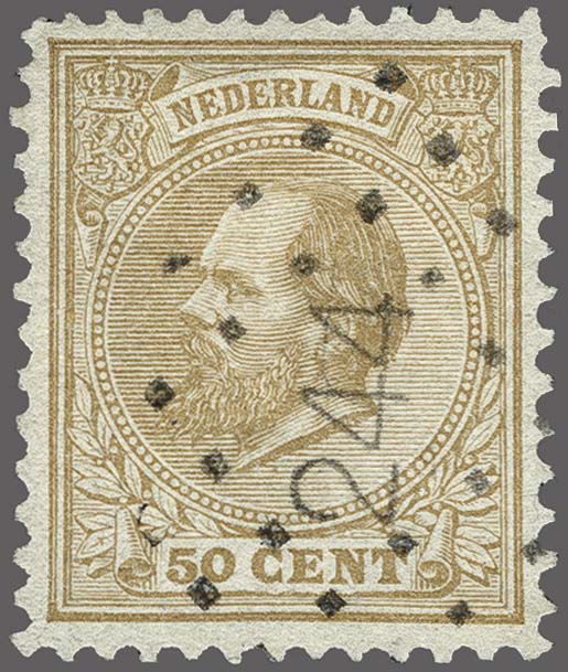 Lot 2304 - cancellations Numeral Cancel - Corinphila Veilingen Auction 254 - Day 3 Nederland Lot 2304 - cancellations Numeral Cancel - Corinphila Veilingen Auction 254 - Day 3 Nederland