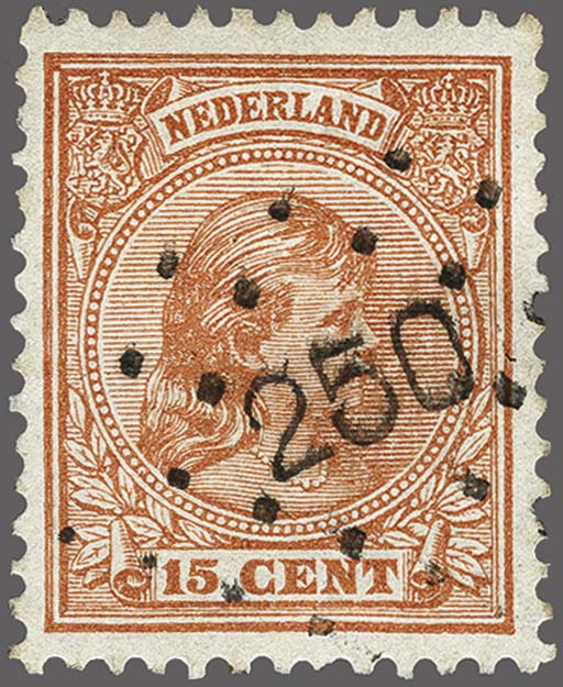 Lot 2305 - cancellations Numeral Cancel - Corinphila Veilingen Auction 254 - Day 3 Nederland Lot 2305 - cancellations Numeral Cancel - Corinphila Veilingen Auction 254 - Day 3 Nederland