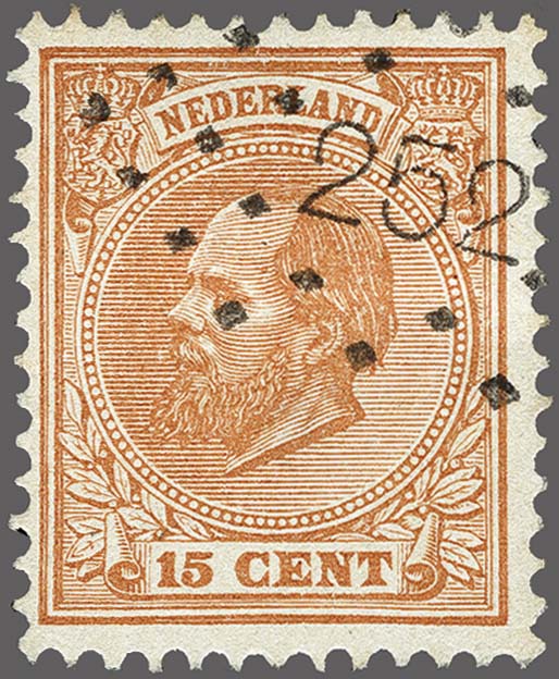 Lot 2306 - cancellations Numeral Cancel - Corinphila Veilingen Auction 254 - Day 3 Nederland Lot 2306 - cancellations Numeral Cancel - Corinphila Veilingen Auction 254 - Day 3 Nederland