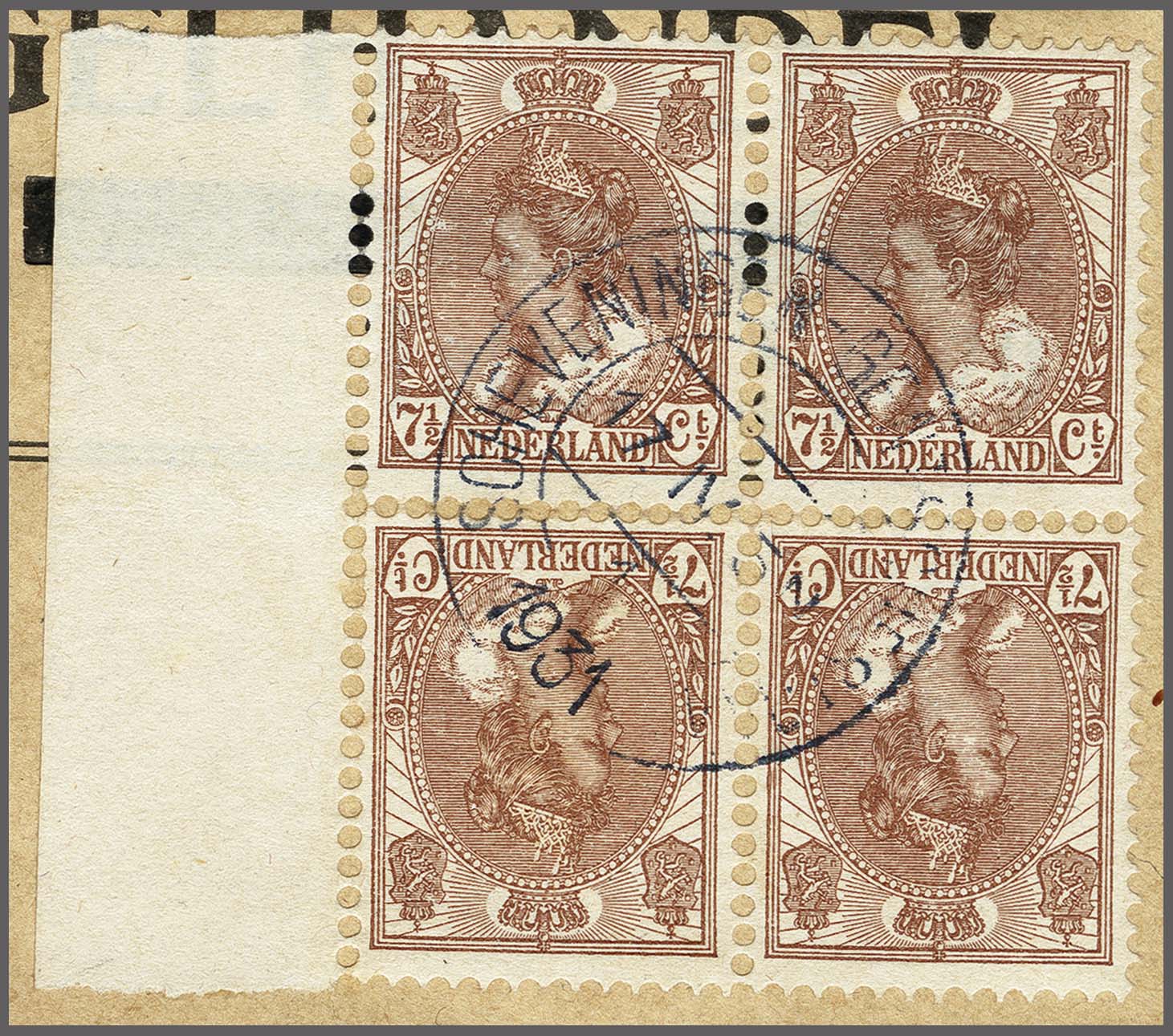 Lot 2311 - Netherlands 1899 Numerals and Queen Wilhelmina - Corinphila Veilingen Auction 254 - Day 3 Nederland Lot 2311 - Netherlands 1899 Numerals and Queen Wilhelmina - Corinphila Veilingen Auction 254 - Day 3 Nederland