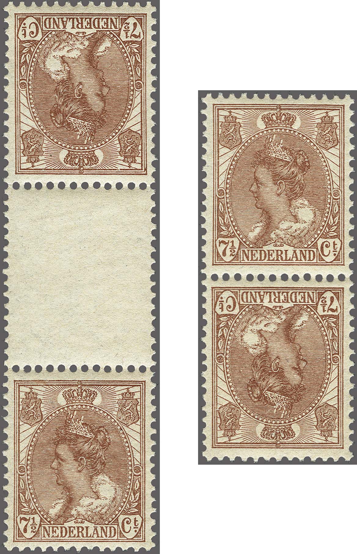 Lot 2312 - Netherlands 1899 Numerals and Queen Wilhelmina - Corinphila Veilingen Auction 254 - Day 3 Nederland Lot 2312 - Netherlands 1899 Numerals and Queen Wilhelmina - Corinphila Veilingen Auction 254 - Day 3 Nederland
