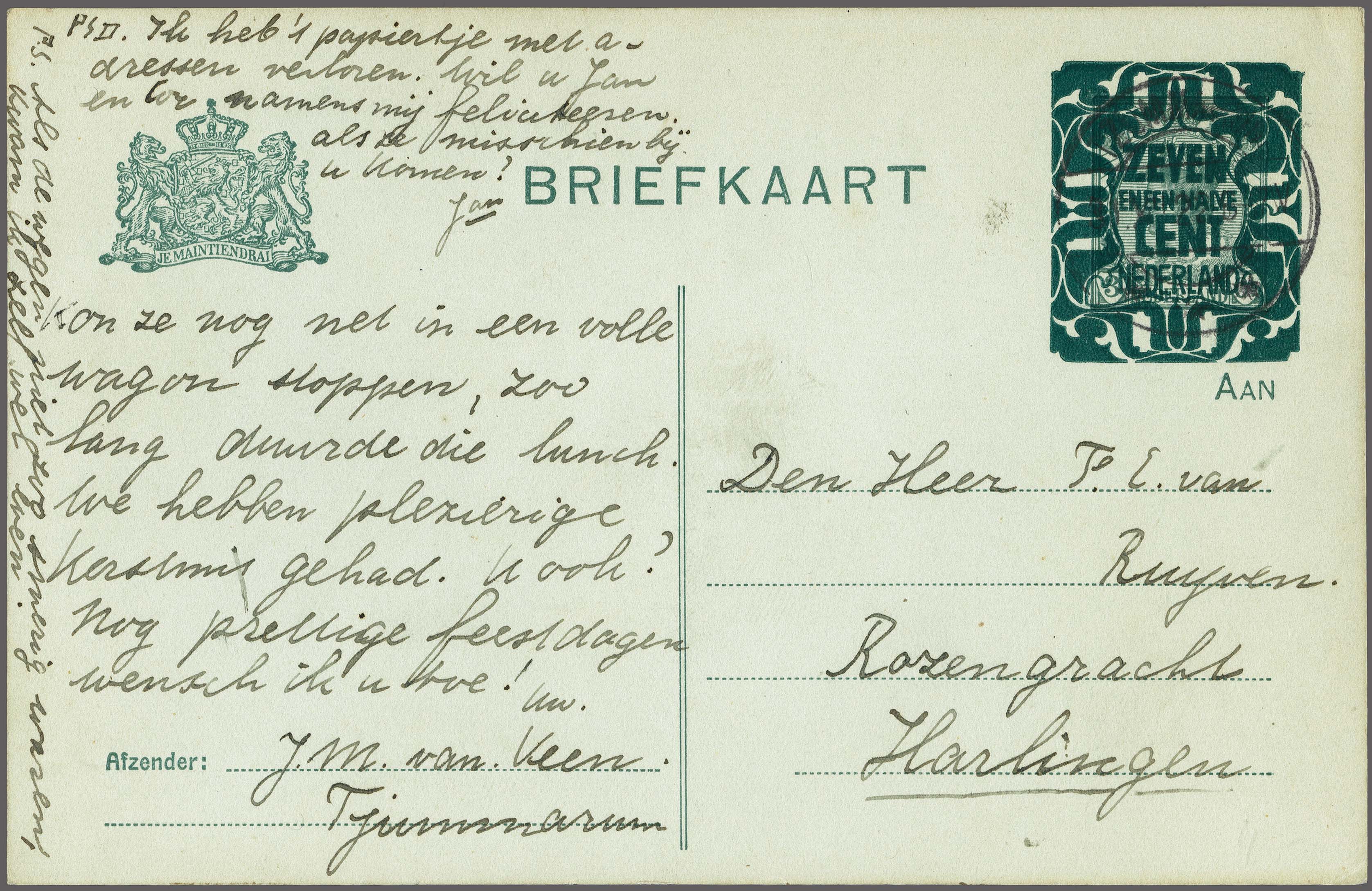 Lot 2324 - Netherlands Postal stationery - Corinphila Veilingen Auction 254 - Day 3 Nederland Lot 2324 - Netherlands Postal stationery - Corinphila Veilingen Auction 254 - Day 3 Nederland