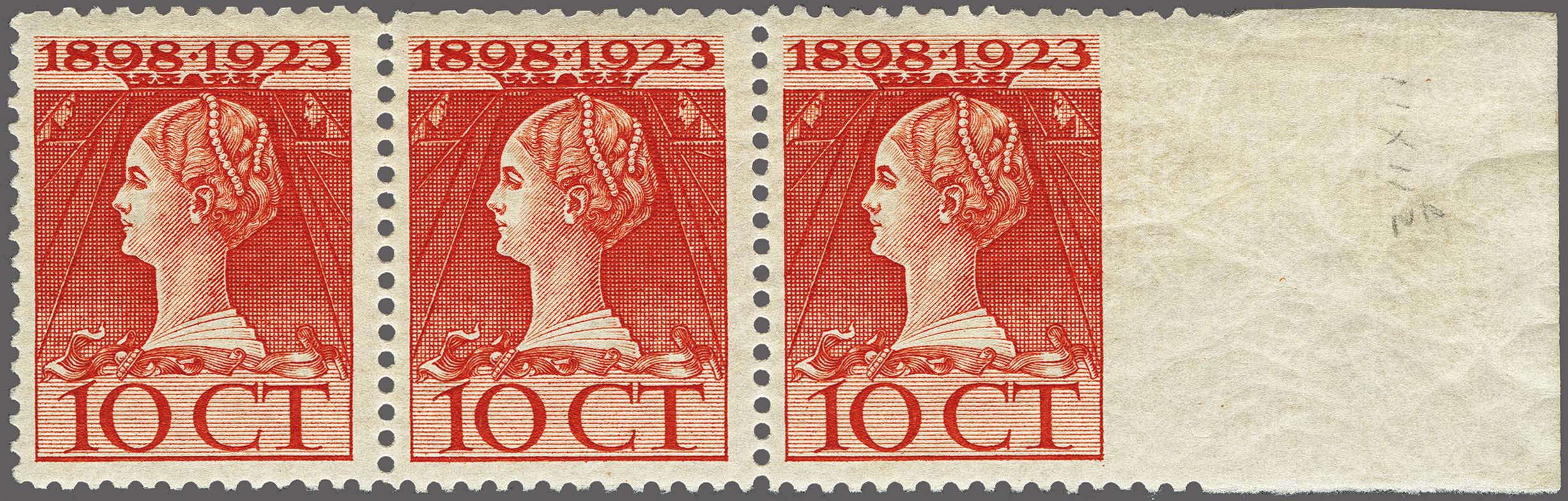 Lot 2338 - Netherlands 1923 Queen Wilhelmina Silver Jubilee - Corinphila Veilingen Auction 254 - Day 3 Nederland Lot 2338 - Netherlands 1923 Queen Wilhelmina Silver Jubilee - Corinphila Veilingen Auction 254 - Day 3 Nederland