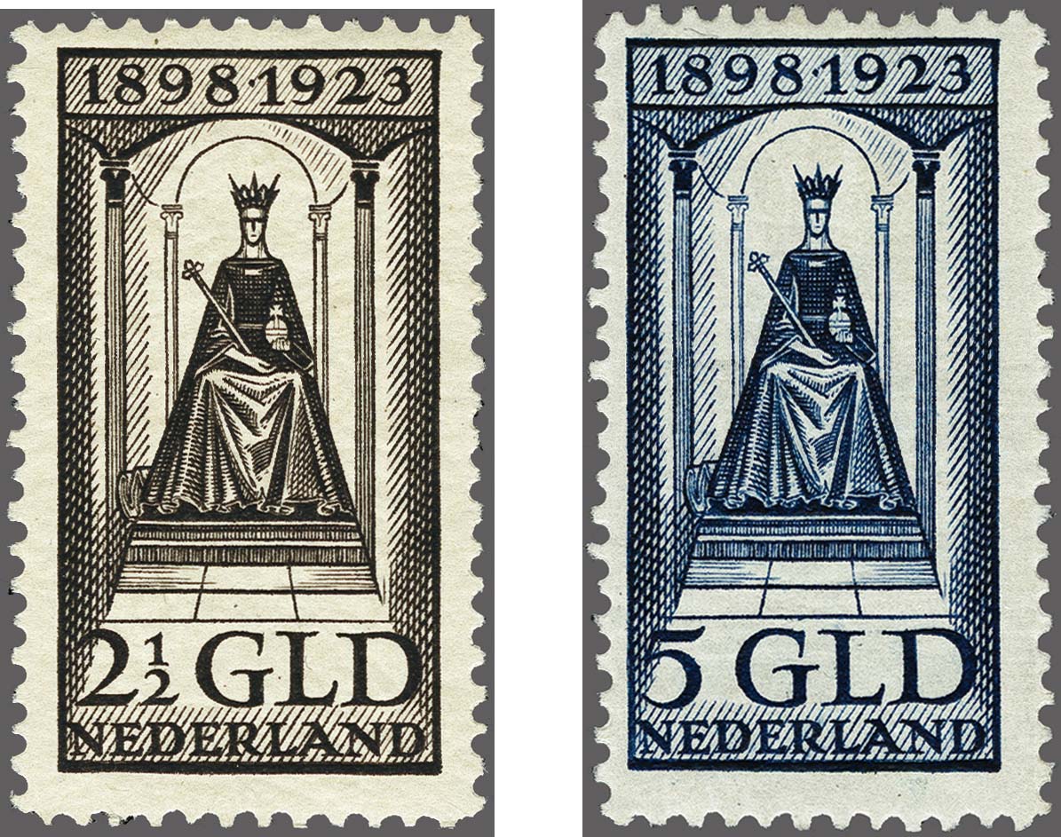 Lot 2342 - Netherlands 1923 Queen Wilhelmina Silver Jubilee - Corinphila Veilingen Auction 254 - Day 3 Nederland Lot 2342 - Netherlands 1923 Queen Wilhelmina Silver Jubilee - Corinphila Veilingen Auction 254 - Day 3 Nederland